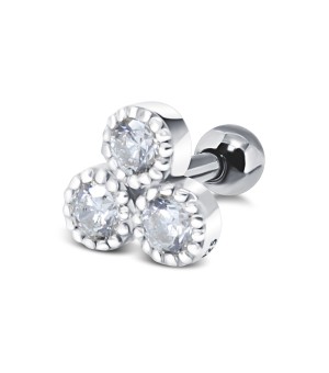 Beautiful Crystal Ear Piercing TIP-2741